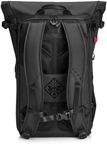 OMEN by HP Transceptor 15.6-inch Rolltop Backpack (7MT83AA, Black) 2 OMEN by HP Transceptor 15.6-inch Rolltop Backpack (7MT83AA, Black)