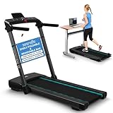 SereneLife 2-in-1 Walking Pad Riser Treadmill, Speed Range of 0.6-7.6 Under Desk Space-Saving...