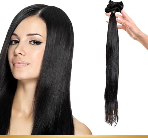 Extensions cheveux humains à clipser noirs pour rayonner lors de vos soirées et mariages