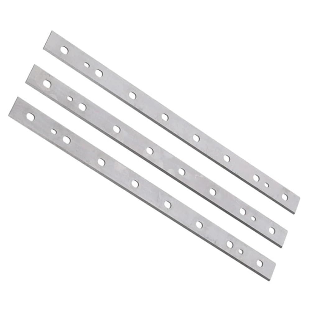 Cuchillas de repuesto M2 HSS for cepilladora, cuchillas de cepilladora de doble cara for carpintería, herramientas de corte de madera, 3 piezas