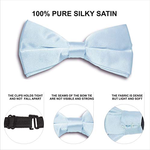 Image of Tuxedo Neck bow tie for Infants,Kids,Toddlers, Boys,Men - Hand sewn & Handcrafted