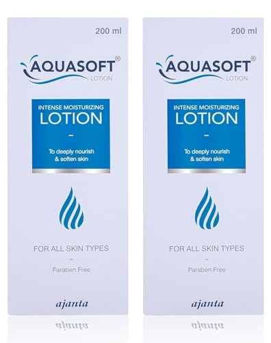 Image of AQUASOFT Lotion (200 ml) - Rich in Shea Butter, Glycerine & Squalane for Deep Hydration &Skin Barrier Protection - Intense Moisturizing Lotion for Dry, Sensitive Skin,Pack of 2