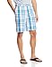 IZOD Men's Yarn-Dyed Poplin-Plaid Short