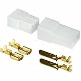  Conector de 2 Vías macho-hembra Faston 6,3 (Paralelos)