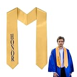YIIOSS Graduation Stole Graduation Sash Honor Stole 60' Long for Graduation Ceremony and Graduation...