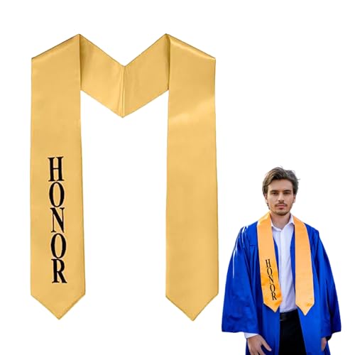 YIIOSS Graduation Stole Graduation Sash Honor Stole 60' Long for Graduation Ceremony and Graduation...