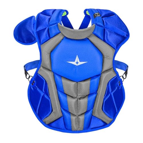 All-Star System7 Axis NOCSAE Youth Catcher's Chest Protector, Advanced Protection, Ages 9-12