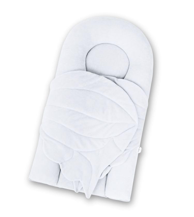 Handmade Baby Play Lounger – Soft Cotton Nest for Tummy Time, Diaper Changes & Play – Hypoallergenic Materials – Two Size Options (Graphite, Maxi)