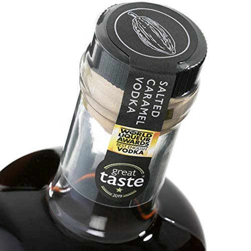 Hotel Chocolat Salted Caramel Cacao Vodka Liqueur - Award-Winning Vodka, 500ml, 24.4% - Best Served Chilled Or Over Ice - Image 2