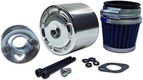 FLMLF Air Filter Set with ALU.Silver Cover for 1/5 RC Hpi Baja Rovan King Motor 5B 5T 5SC TOP Speed RC World