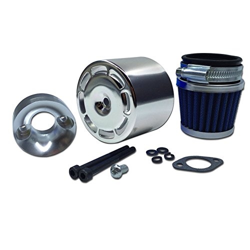 Flmlf Air Filter Set With Alu.silver Cover For 1/5 Rc Hpi Baja Rovan King Motor 5B 5T 5Sc Top Speed Rc World #TOP2