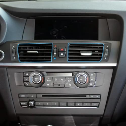 Rejilla aire acondicionado coche con clip deslizante HILLAR para ajustar ventilación en X3 X4 3