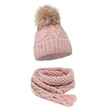 𝗪𝗘𝗜𝗖𝗛 𝗨𝗡𝗗 𝗔𝗡𝗚𝗘𝗡𝗘𝗛𝗠 - Dank der feinen Fasern ist die Mütze angenehm weich und besonders hautangenehm - ohne unangenehmes Kratzen. Das weiche Fleece auf der Innenseite macht die Strickmütze super warm und sorgt optimale Wärmeregulierung. Geeignet für den Winter, Herbst und Frühling.