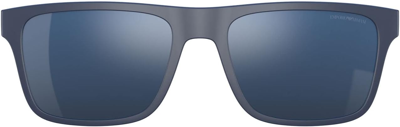 Emporio Armani mens Ea4115c Clip-on Sunglasses for Rectangular Prescription Eyewear Frames