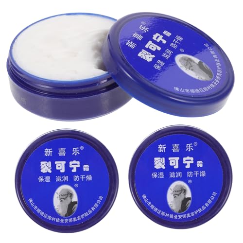 FOMIYES 3 Piezas Pomada Para Sabañones Crema Para Piel Seca Manos Secas y Agrietadas Crema Fría Para Estanques Productos Crema De Manos Diaria Crema Para Manos El Plastico Blue
