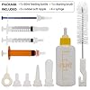 FJNATINH-Kitten-Puppy-Feeding-Bottles-Newborn-Small-Animals-Milk-Bottles-for-Nursing-with-Replacement-Nipples-Pet-Feeder-Set Small Animals Milk Bottles for Nursing