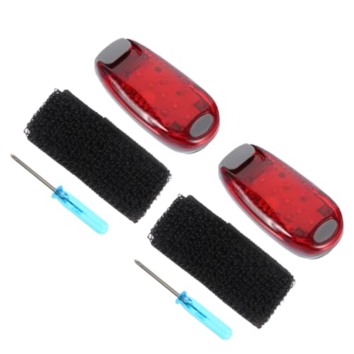 balacoo 2pcs Led for Night Running and Cycling Multi-Functional Backpack Lamp Led Lights for Outdoor Activities