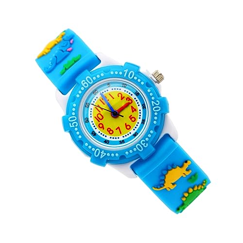 Reloj niño de silicona GALPADA pack de 2 unidades con diseño animado 3D 4
