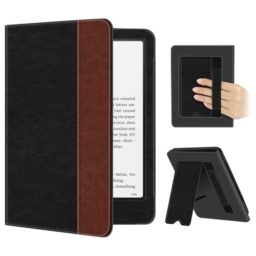 Image of Fintie Case for 7 inch /6.8 inch Kindle Paperwhite(12th /11th Generation-2024 /2021) and Kindle Colorsoft Signature Edition -Slim Foldable Stand Cover Auto Wake /Sleep for Paperwhite 2024, Dual Color