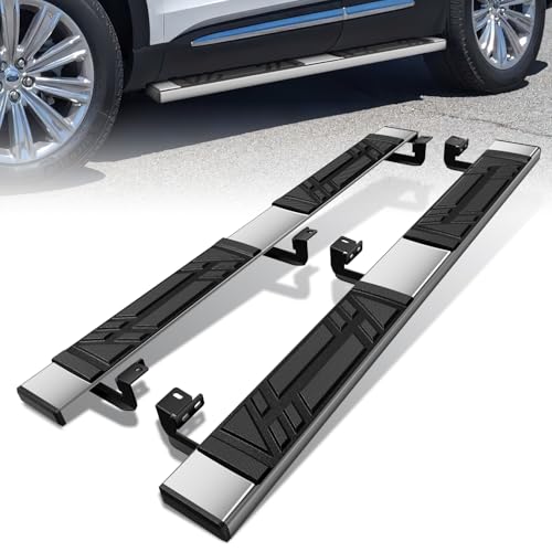 Estribos laterales acero inoxidable Ford Explorer 2020-2025