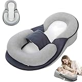 Rest Nest Baby Bed Feeding Nest Baby Bed, Tummy Time Pillow, for Comfortable Play & Feeding Support