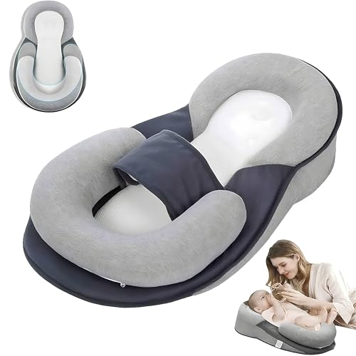 Dream Nest Baby Bed for Acid Reflux,2026 New Baby Bed Acid Reflux with Strap for Comfortable Play & Feeding Support