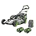 EGO POWER+ Electric Lawn Mower, Self-Propelled Cordless with Select Cut and Touch Drive, Includes (2) 56V 6.0Ah Batteries and Rapid Charger - LM2134SP-2