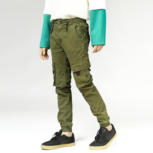Kids Cargo Pants Multiple Pockets Boys Casual Trousers Jogging Pants Spring and Summer Tactical4