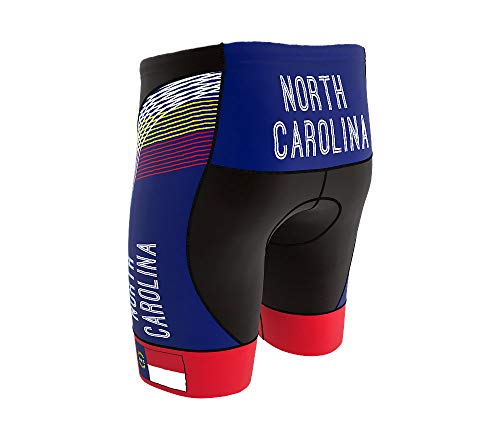Calzas ciclismo profesionales para hombre North Carolina
