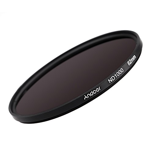 Andoer Andoer 82 mm ND1000 10 Stop Fader filtro de densidade neutra para câmera Nikon Canon DSLR