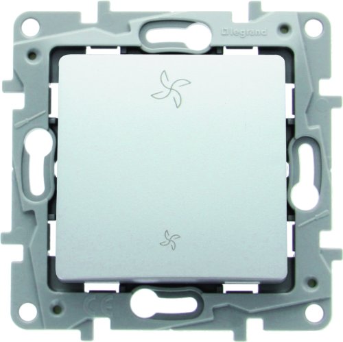 Legrand LEG96672 Commande VMC argent Niloe