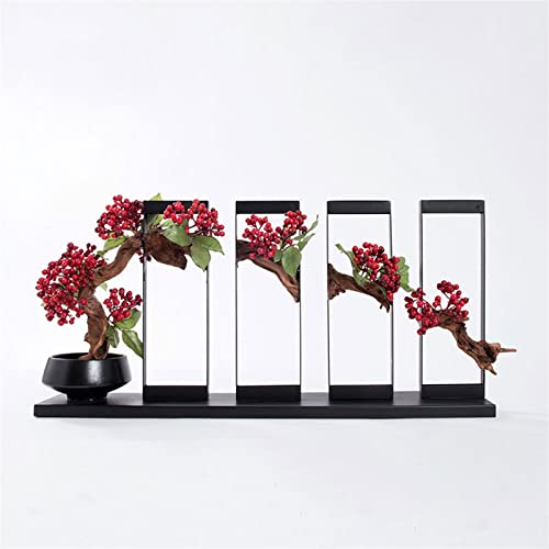 Bonsaï artificiel et plante d'intérieur zen pour déco de bureau