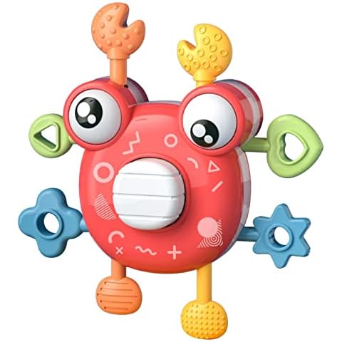 Gesuter Sensory Toys for Babies,Montessori Toy for Babies and Toddlers - STEM Montessori Educational Preschool Learning Toys, Baby Rattle Toys for Newborn Baby Cover