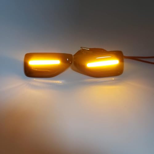 GZYF LIRU - Luz intermitente LED ahumada para coche Dacia Logan II Sandero II 2012-2020