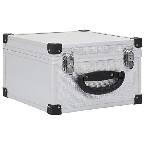 Caja de almacenamiento para CDs con estructura de aluminio premium Tidyard 5