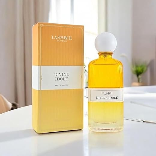 LA SOURCE Divine Idole Eau de Parfum para mujer - Dulce fragancia gourmand con limón confitado, Panna Cotta y Vainilla, sensual, elegante y duradera, 60 ml
