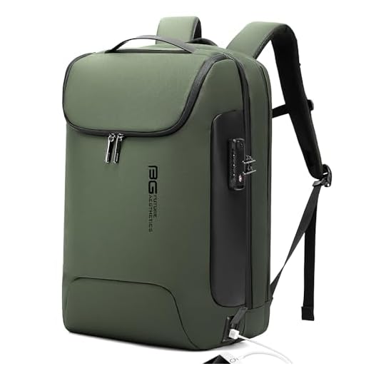 BANGE Anti-Theft Laptop Backpack with USB Charging