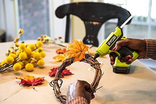 Ryobi RGLM18-0 18V ONE+ Cordless Mini Glue Gun (Bare Tool), Green - image 3