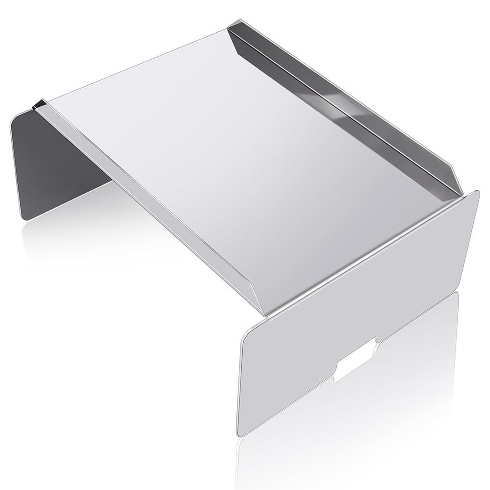 FACAIIO Diffusore di calore per griglia in acciaio inox per BCA012, piastra di distribuzione uniforme del calore compatibile con più modelli di forno e barbecue