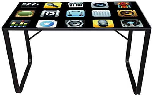 Quality ferreteria Plus M287885 - Mesa Cristal litografiado iPhone 120x