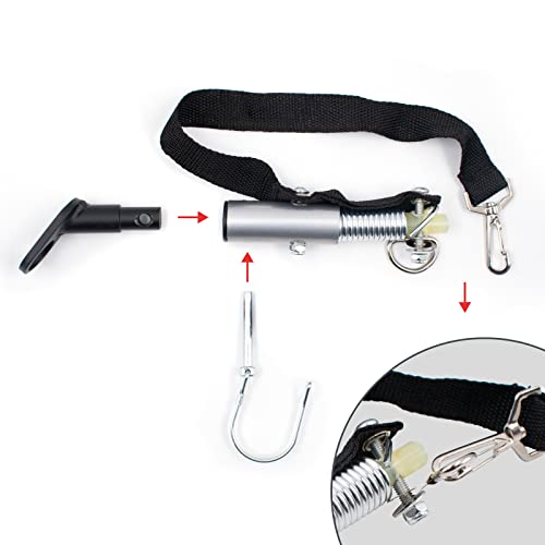 Fahrradanhänger Kupplung Adapter Universal Fahrrad Linker Universal Fahrrad Anhängerkupplung mit Sicherungsstift für Kinderanhänger Hundeanhänger Lastenanhänger