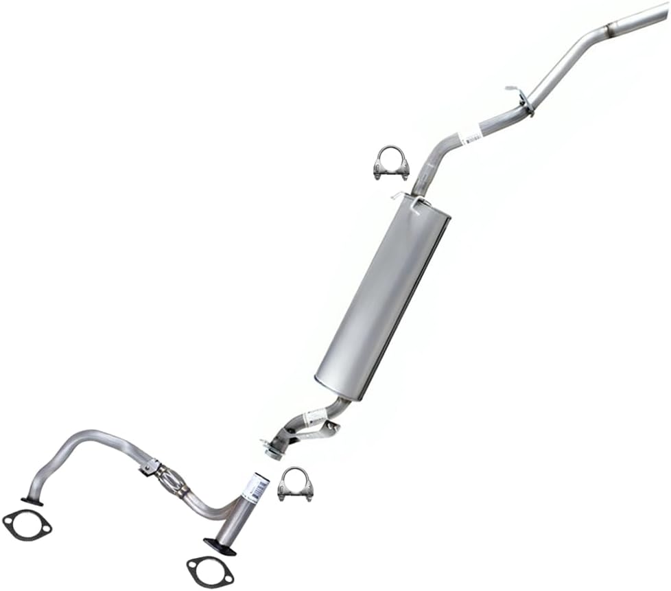 Northeastern Exhaust | Stainless Steel - Y-Pipe Exhaust Muffler Assembly Compatible for Nissan Xterra 2002-2004 3.3L - Free Gaskets and Clamps Included