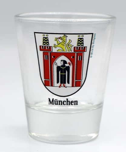 Munich (München) Germany Coat Of Arms Shot Glass
