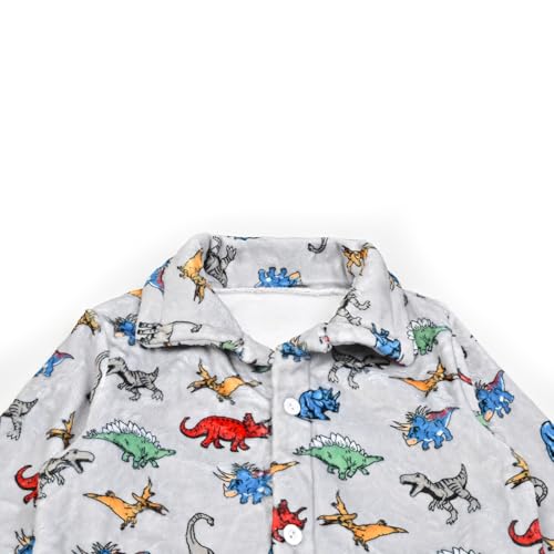 CHILDRENSTAR Girls Fleece Pajamas Pj Set Warm Winter Fall Sleepwear Soft Tops Pants3