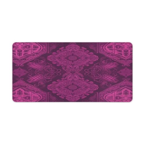 Mouse Pad Grande de Goma Antideslizante Estilo Lila miniatura 1