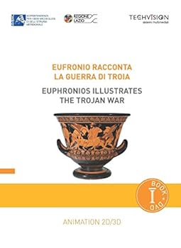 Paperback Eufronio racconta la guerra di Troia. Con DVD. [Italian] Book