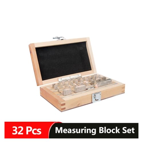 Bloque de acero industrial de 32 piezas grado 0 para calibrar instrumentos de medición 3