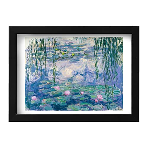 Impression d'art encadrée Claude Monet Nénuphars 1916 Grand Format papier mat haute longévité