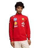 PUMA Scuderia Ferrari F1 2026 Herren Team T7 1/2-Zip-Pullover - Rot - Größe: XL