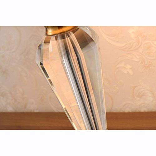 Lampe de bureau cristal K9 anti fatigue oculaire éclairage chaud E27